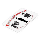 De DrillMaster Logo magneet (Linkerzijde)