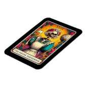 De Drink huisvrouw Tarot Kaart magneet (Linkerzijde)