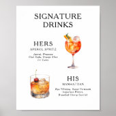 De Drink van de handtekening het Poster van het Ko (Voorkant)