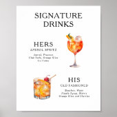 De Drink van de handtekening het Poster van het Ko (Voorkant)