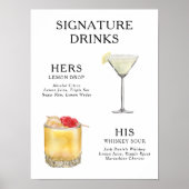 De Drink van de handtekening het Poster van het Ko (Voorkant)