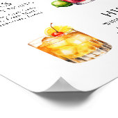 De Drink van de handtekening het Poster van het Ko (Hoek)