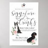 De Drinken van de Handtekening van de Waterverf va Poster (Voorkant)