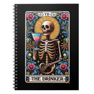 De Drinker Tarot Kaart Notitieboek Collectie