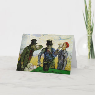 De Drinkers door Vincent van Gogh Kaart