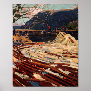 De drive van Tom Thomson Poster