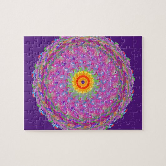 De Drocatcher (Abstracte Kunst) Legpuzzel (Horizontaal)