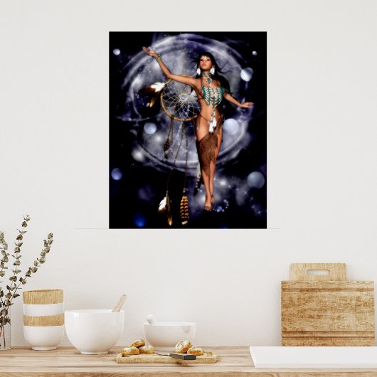 De drocatcher poster (Keuken)