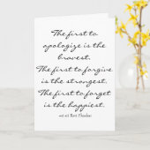 De droevige Kaart van het Citaat (Gele Bloem)