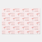 De dromen van een roze Kerstmis - Inpakpapier Vel (Voorkant 2)