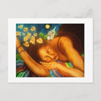 De dromer, Briefkaart