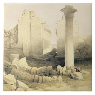 De Dromos of de centrale hal van de Grote Tempel v Tegeltje