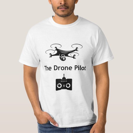 De Drone Pilot T-shirt (Voorkant)