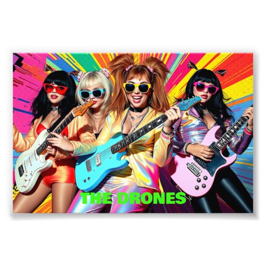 De drones Foto 4 Afdruk (Voorkant)