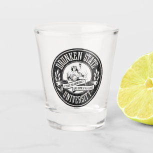 De dronken Universiteit van de Staat Shot Glas