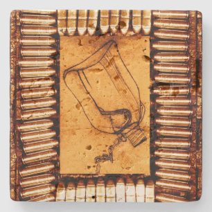 De droogte stenen onderzetter