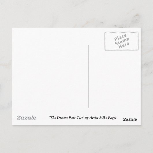 De droom - Deel 2 Briefkaart (Achterkant)