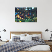De droom | Henri Rousseau | Canvas Afdruk (Insitu (Slaapkamer))