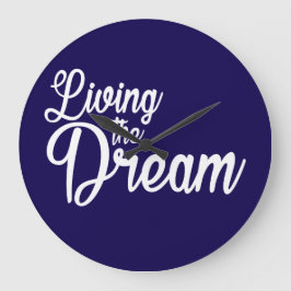 De droom Inspirerend Motivatie leven Grote Klok
