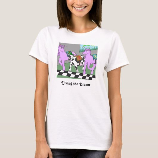 De droom leven; Unicow T-shirt (Voorkant)