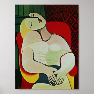 De droom – Picasso moderne kunst print