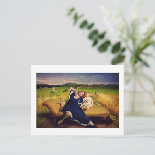 De droom - surreële speelgoed voor elke gelegenhei briefkaart (Staand voorkant)