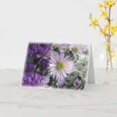 De Droom van de aster Kaart (Gele Bloem)