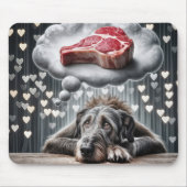 De droom van de Ierse Wolfshond Muismat (Voorkant)