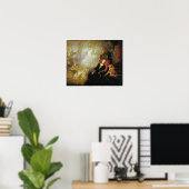 De droom van de kunstenaar van John Anster Fitzger Poster (Thuiskantoor)