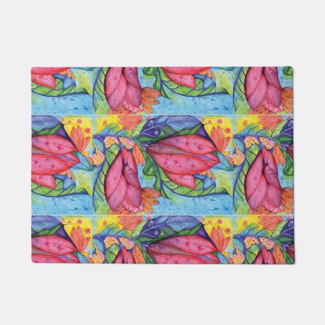 De droom van de lente deurmat (Voorkant)