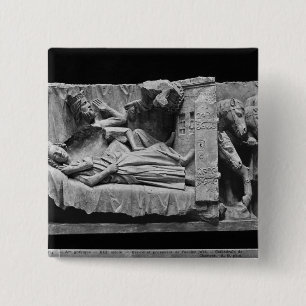 De droom van de Magi, van de kathedraal Vierkante Button 5,1 Cm