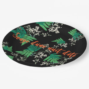 De droom van de midzomernacht papieren bordje