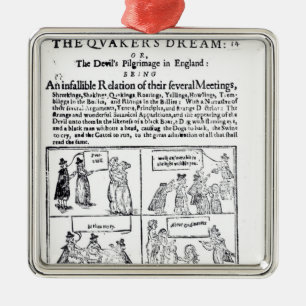 De droom van de Quakers Metalen Ornament