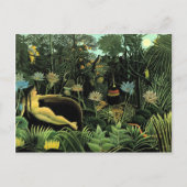 De droom van Henri Rousseau (1910) Briefkaart (Voorkant)