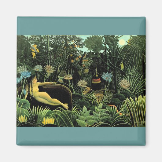 De droom van Henri Rousseau (1910) Magneet (Voorkant)