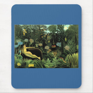 De droom van Henri Rousseau (1910) Muismat