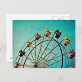 De Droom van het aquamarijn - het Briefkaart van (Voorkant / Achterkant)