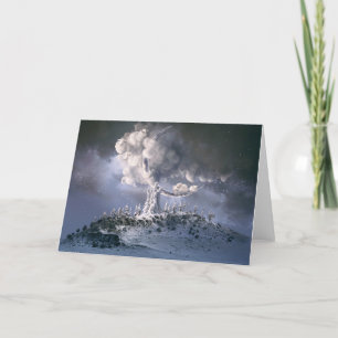 De droom van Kerstmis Feestdagen Kaart