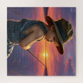 De droom van Little Angler Legpuzzel (Horizontaal)