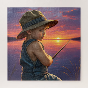 De droom van Little Angler Legpuzzel
