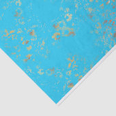 De droom van Mermaid Romantic Turquoise Tissuepapier (Detail)