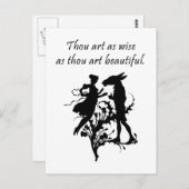 De droom van Midzomer Night Briefkaart (Voorkant / Achterkant)