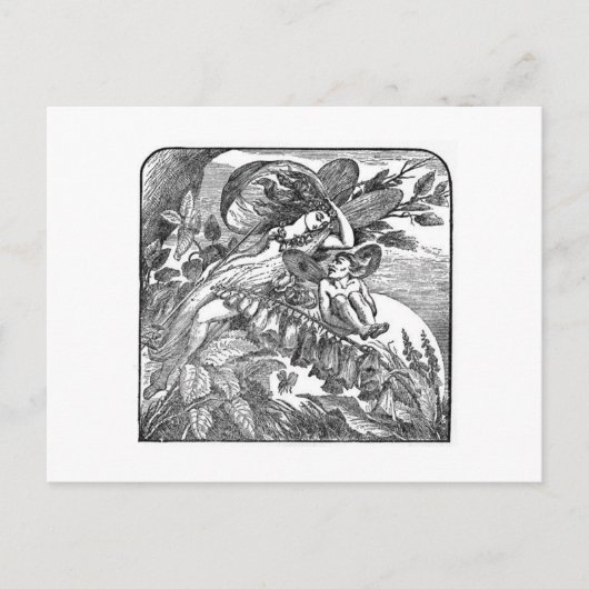 De droom van Midzomer Night Briefkaart (Voorkant)