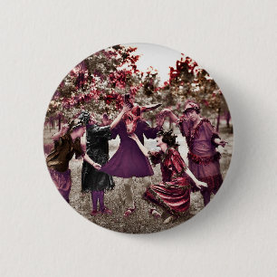 De droom van Midzomer Night Ronde Button 5,7 Cm