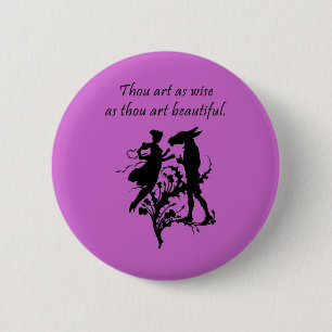 De droom van Midzomer Night Ronde Button 5,7 Cm
