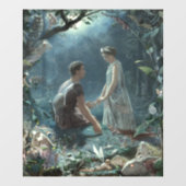 De droom van Shakespeare: A Midsummer Night's Drea Raamsticker (Vel)