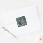 De droom van Shakespeare: A Midsummer Night's Drea Vierkante Sticker (Envelop)
