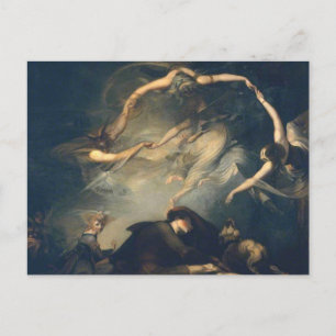De droom van Shepherd Paradise Lost Henry Fuseli Briefkaart