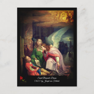 De droom van Sint Bernard Briefkaart