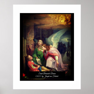 De droom van Sint Bernard Poster